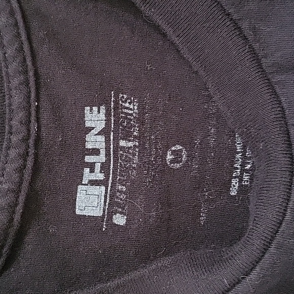 Black T Line Ricky Bobby Medium Tee - Picture 2 of 2